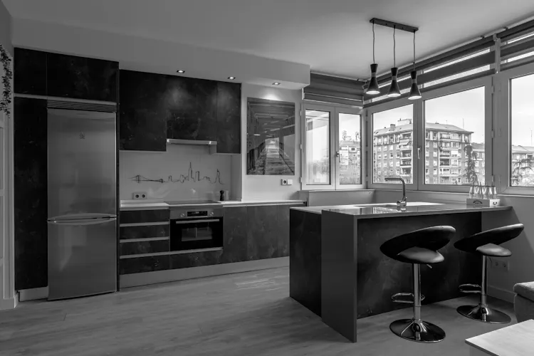 Foto de cocina en un piso en alquiler