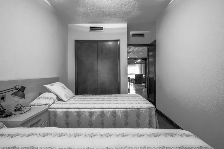Foto de dormitorio en un piso en alquiler