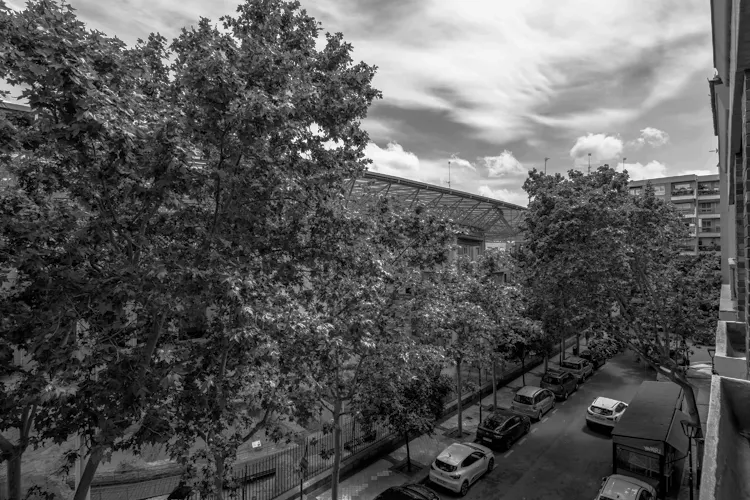 Foto de vistas en un piso en alquiler