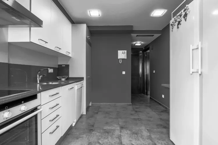 Foto de cocina en un piso en alquiler