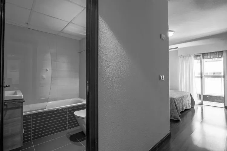 Foto de pasillo en un piso en alquiler