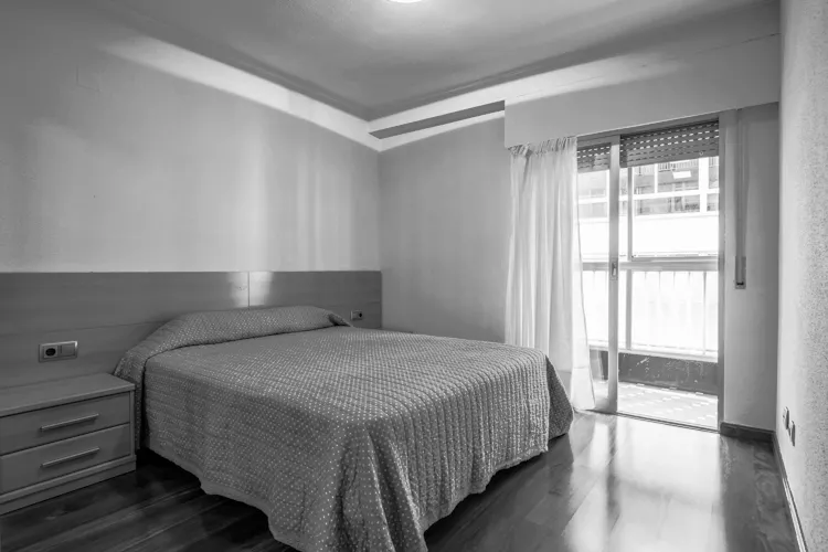 Foto de dormitorio en un piso en alquiler