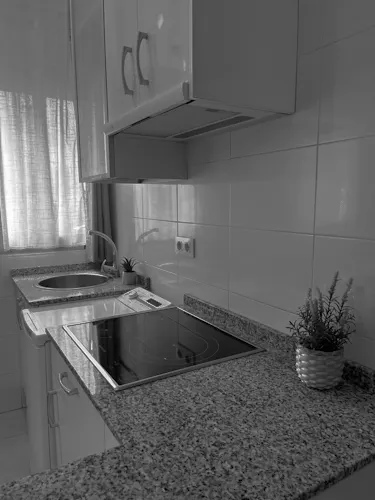 Foto de cocina en un piso en alquiler