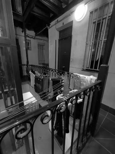 Foto de pasillo en un piso en alquiler