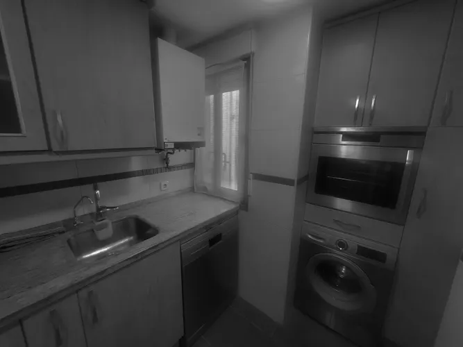 Foto de cocina en un piso en alquiler