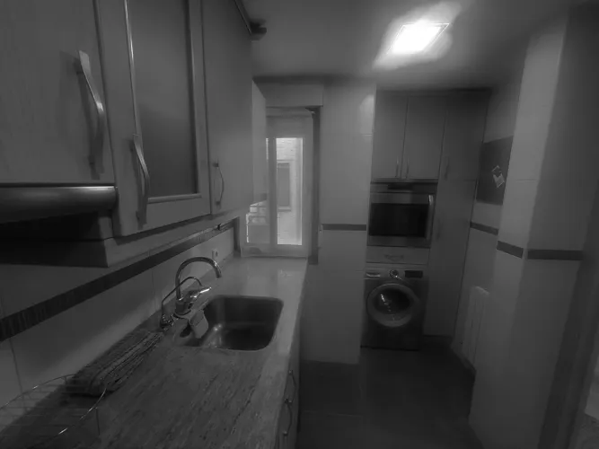 Foto de cocina en un piso en alquiler
