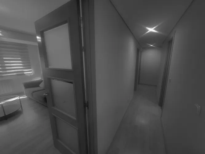 Foto de pasillo en un piso en alquiler