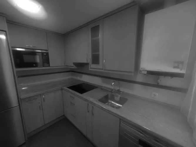 Foto de cocina en un piso en alquiler