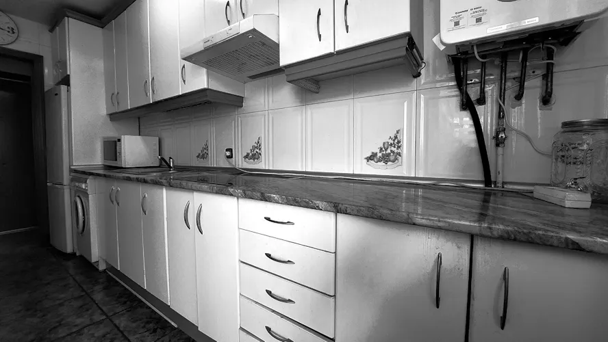 Foto de cocina en un piso en alquiler
