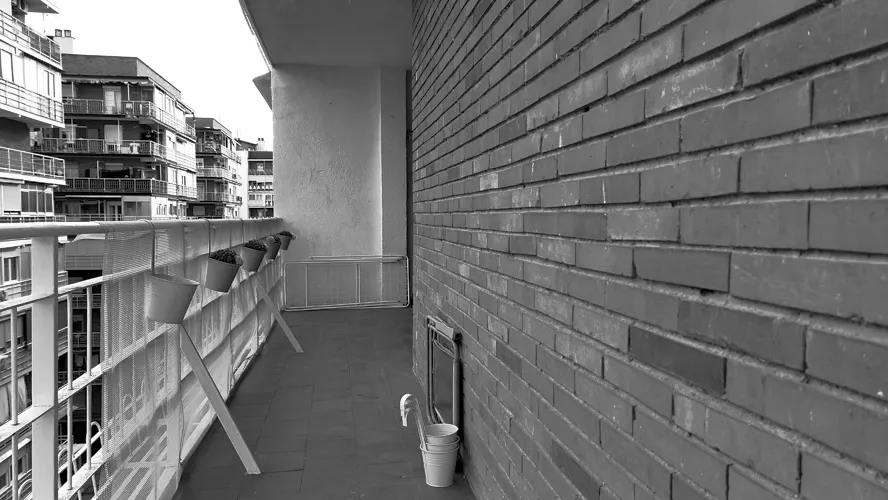 Foto de balcón en un piso en alquiler