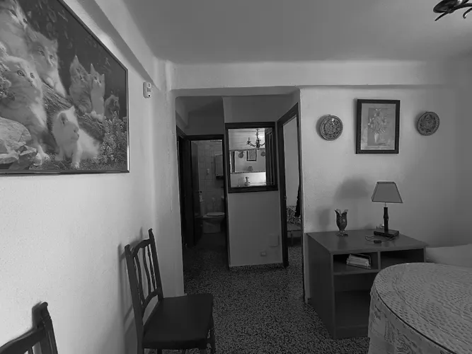 Foto de pasillo en un piso en alquiler
