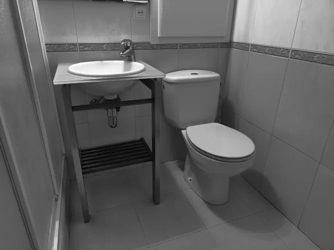 Foto de baño en un piso en alquiler