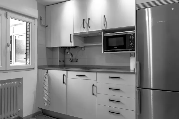Foto de cocina en un piso en alquiler