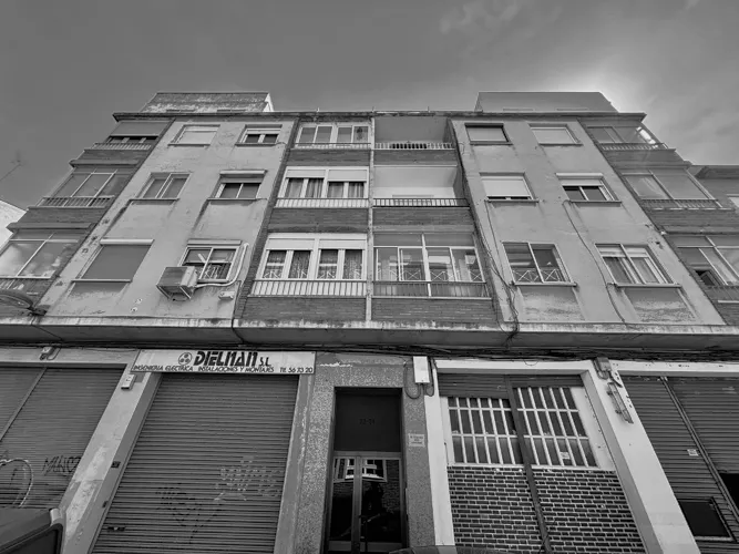 Foto de fachada en un piso en alquiler