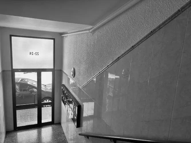 Foto de escalera en un piso en alquiler