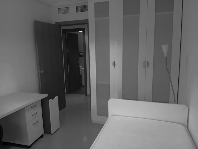 Foto de dormitorio en un piso en alquiler