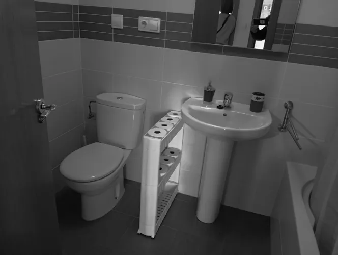 Foto de baño en un piso en alquiler
