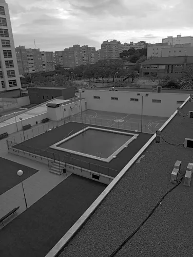 Foto de piscina en un piso en alquiler
