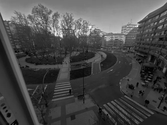 Foto de vistas en un piso en alquiler