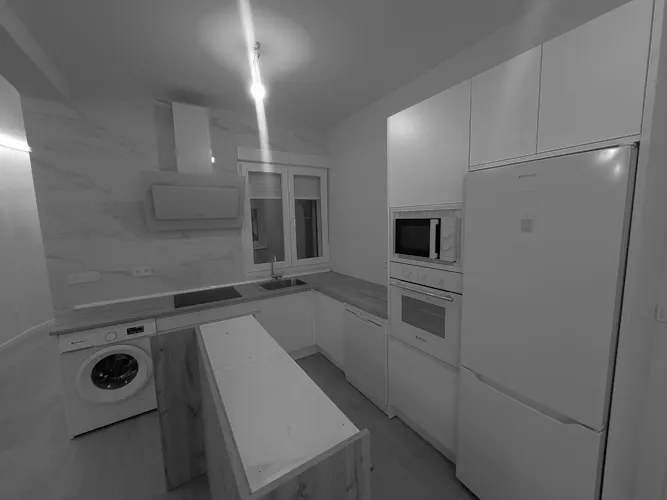 Foto de cocina en un piso en alquiler