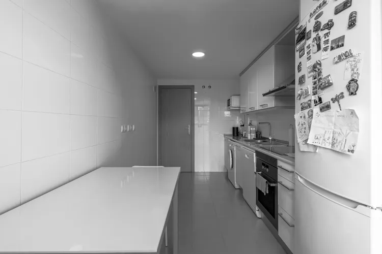 Foto de cocina en un piso en alquiler