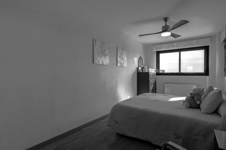 Foto de dormitorio en un piso en alquiler