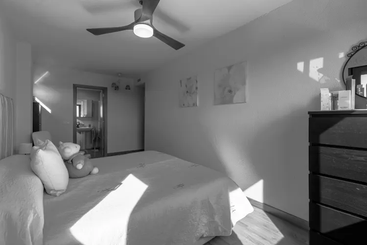 Foto de dormitorio en un piso en alquiler