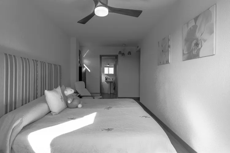 Foto de dormitorio en un piso en alquiler