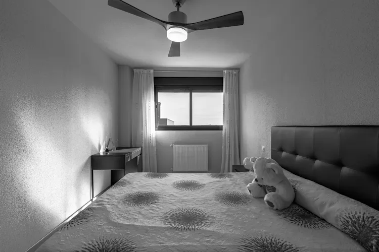 Foto de dormitorio en un piso en alquiler