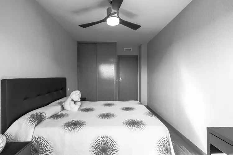 Foto de dormitorio en un piso en alquiler