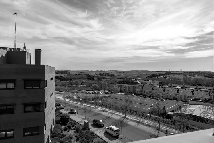 Foto de vistas en un piso en alquiler