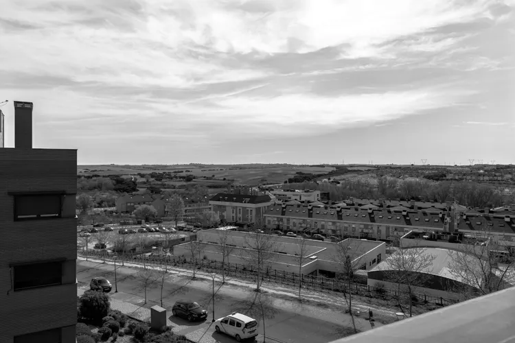 Foto de vistas en un piso en alquiler