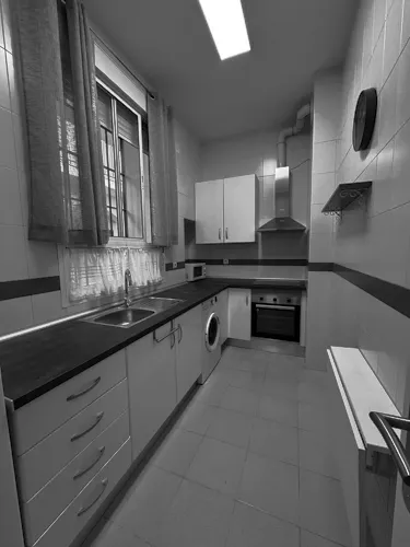 Foto de cocina en un piso en alquiler