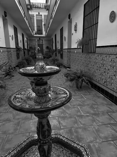 Foto de patio en un piso en alquiler