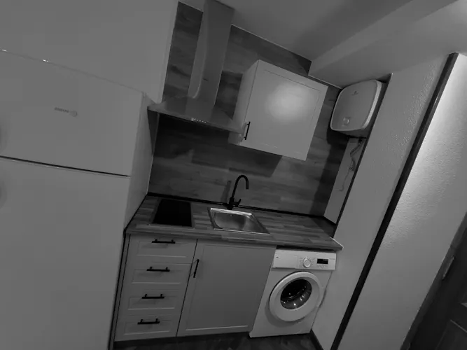 Foto de cocina en un piso en alquiler