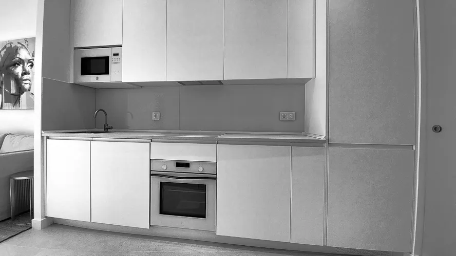 Foto de cocina en un piso en alquiler