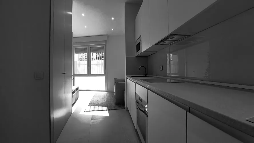 Foto de cocina en un piso en alquiler
