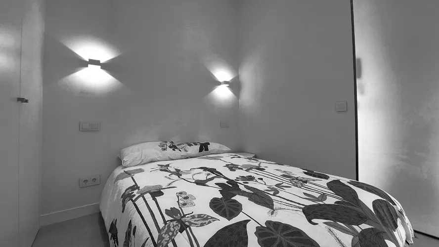 Foto de dormitorio en un piso en alquiler