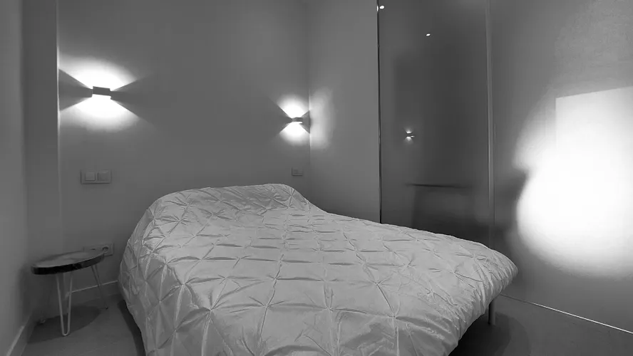 Foto de dormitorio en un piso en alquiler