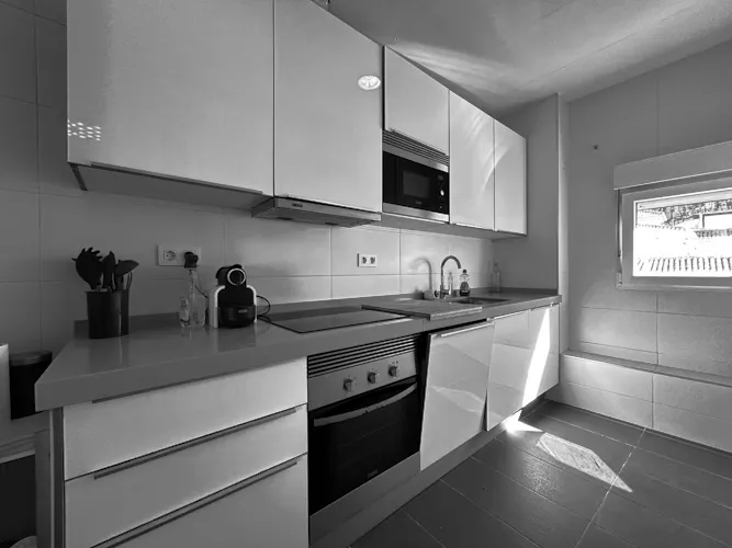 Foto de cocina en un piso en alquiler