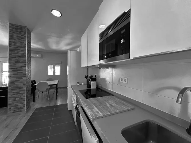 Foto de cocina en un piso en alquiler