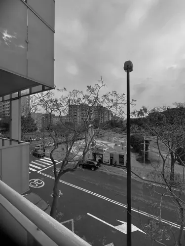 Foto de vistas en un piso en alquiler