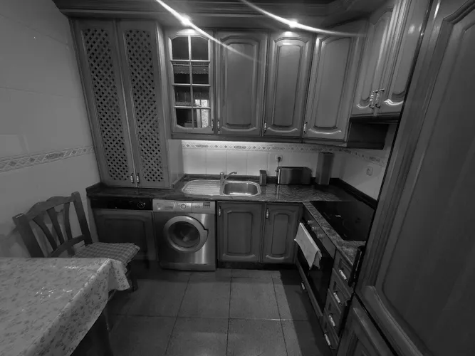 Foto de cocina en un piso en alquiler