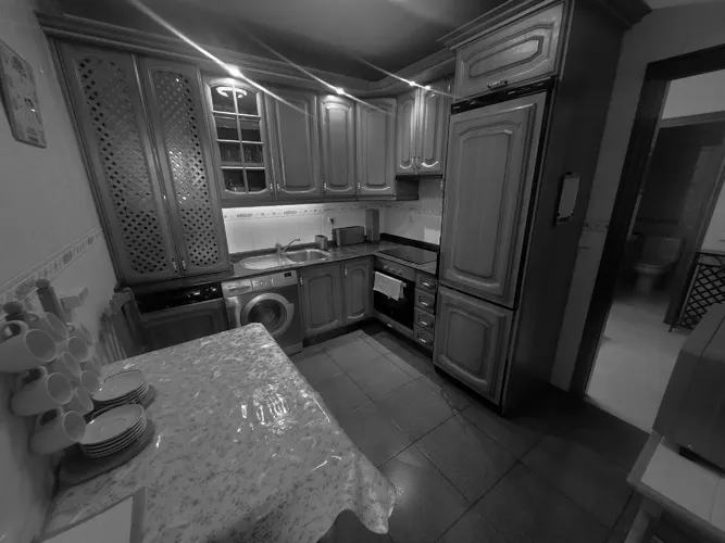 Foto de cocina en un piso en alquiler