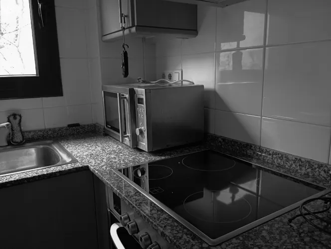 Foto de cocina en un piso en alquiler