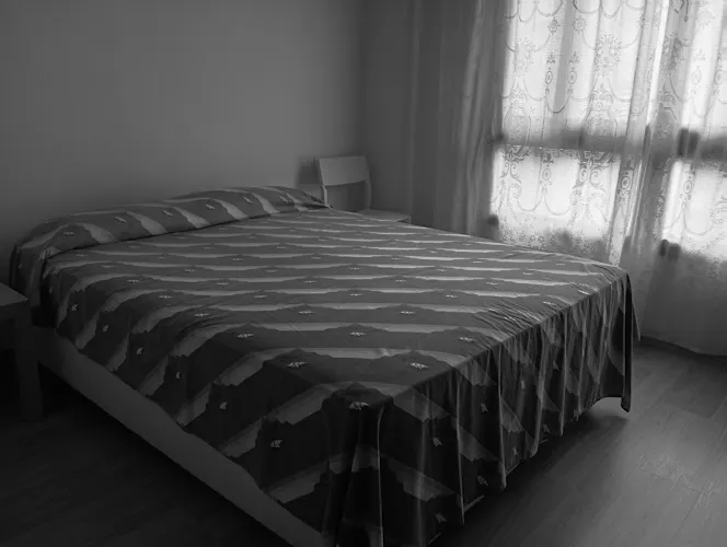 Foto de dormitorio en un piso en alquiler