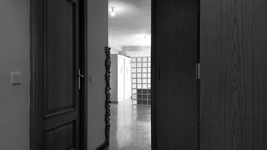Foto de pasillo en un piso en alquiler