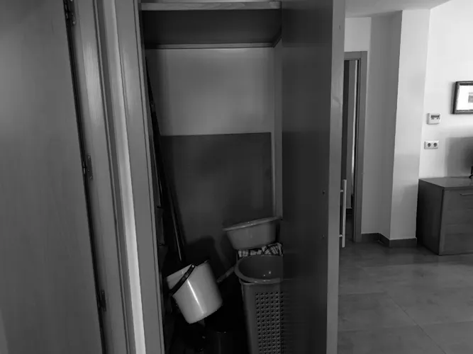 Foto de espacio de almacenamiento en un piso en alquiler
