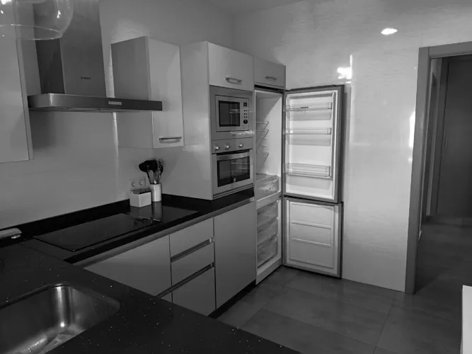 Foto de cocina en un piso en alquiler