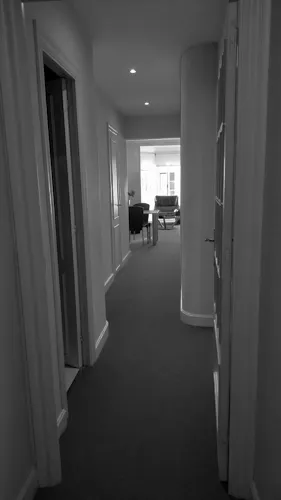 Foto de pasillo en un piso en alquiler